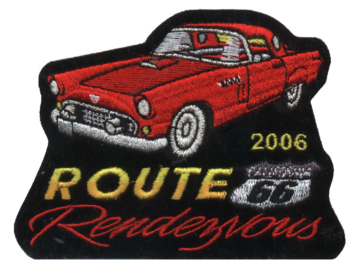 2006 ROUTE 66 RENDEZVOUS souvenir patch