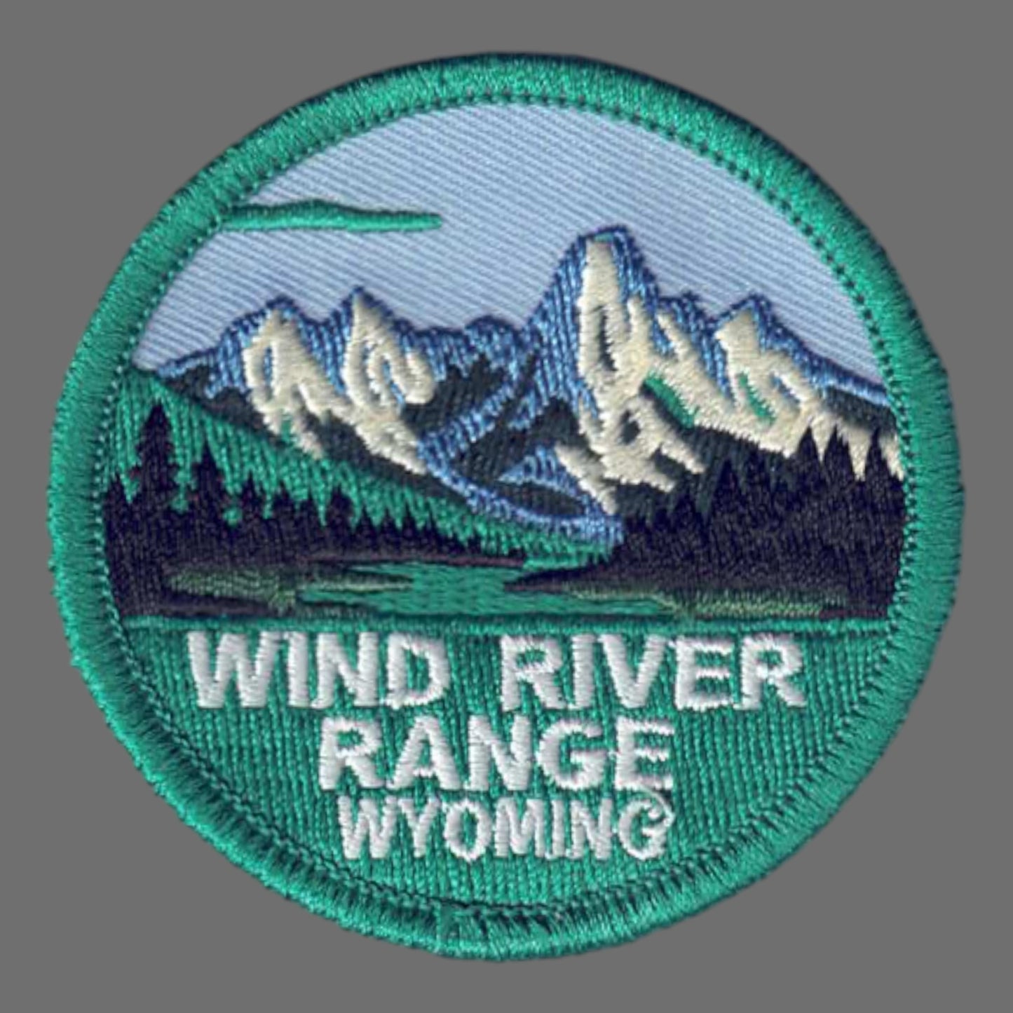 Wind River Range WY Souvenir Patch - 10623