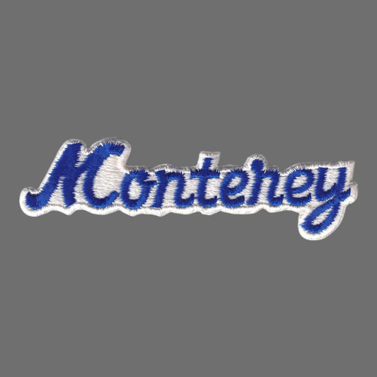 Monterey Script Patch Blue - 4452-11/39