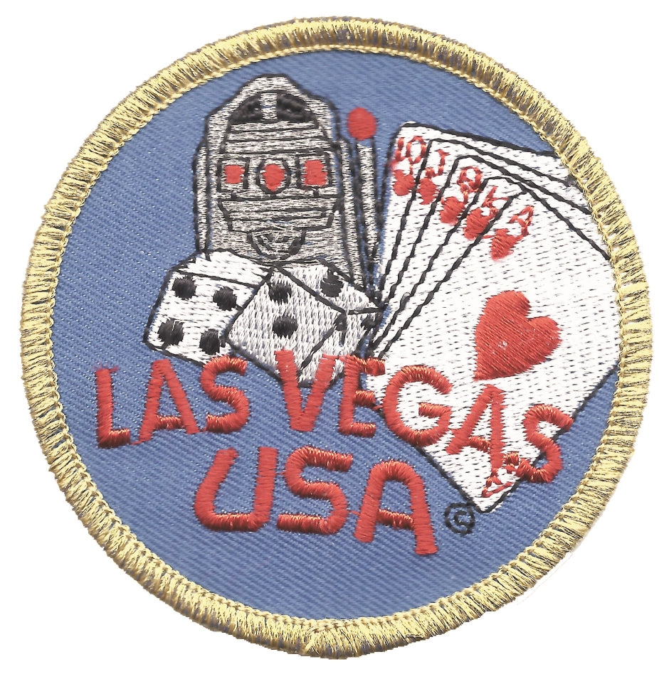 LAS VEGAS USA souvenir embroidered patch