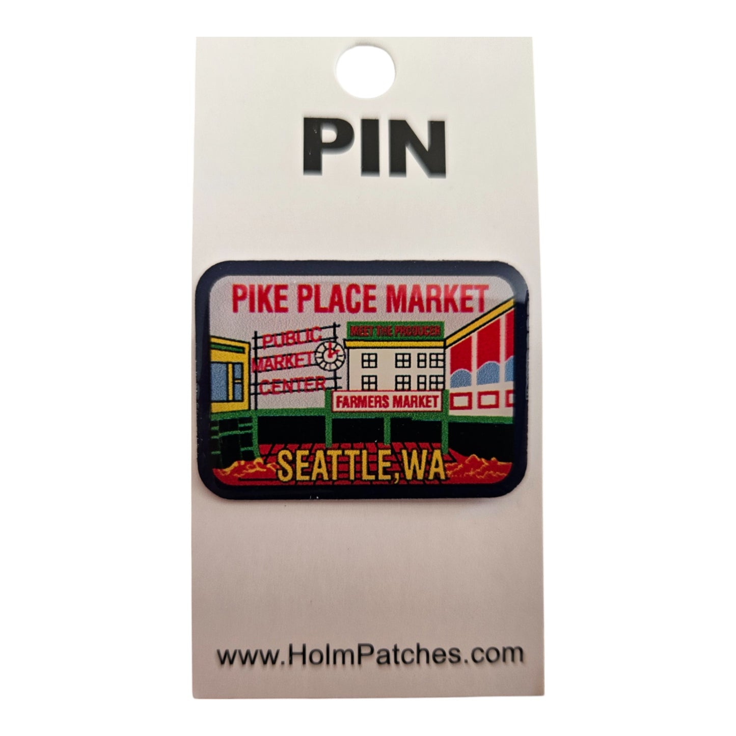 PIKE PLACE MARKET hat pin - 0475-3390