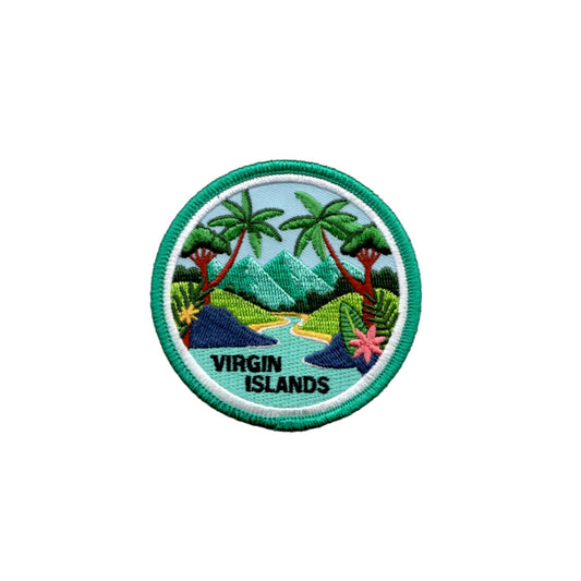 Virgin Islands Patch – Travel Gift – Iron On - 10580