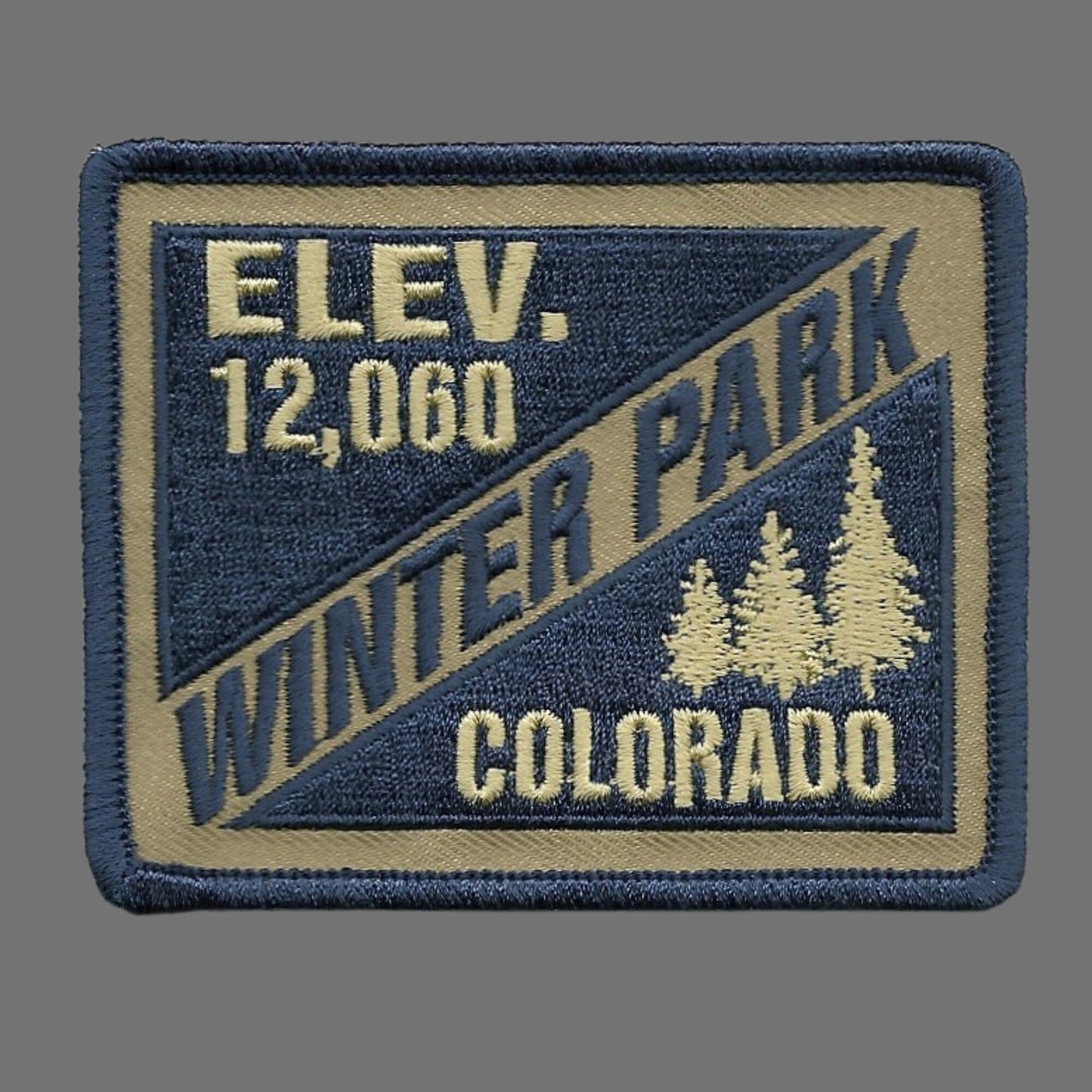 Winter Park – Colorado Patch – Ski Patch- CO Ski – Travel Patch – Iron On 3.25" – Colorado Souvenir Applique Embellishment