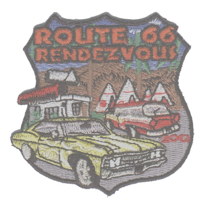 2012 ROUTE 66 RENDEZVOUS  souvenir patch