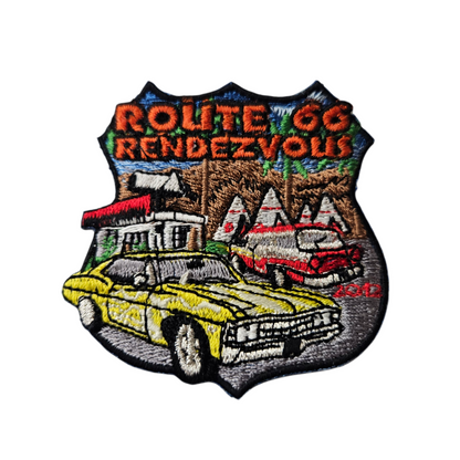 2012 ROUTE 66 RENDEZVOUS Souvenir patch - 0-6666-12C