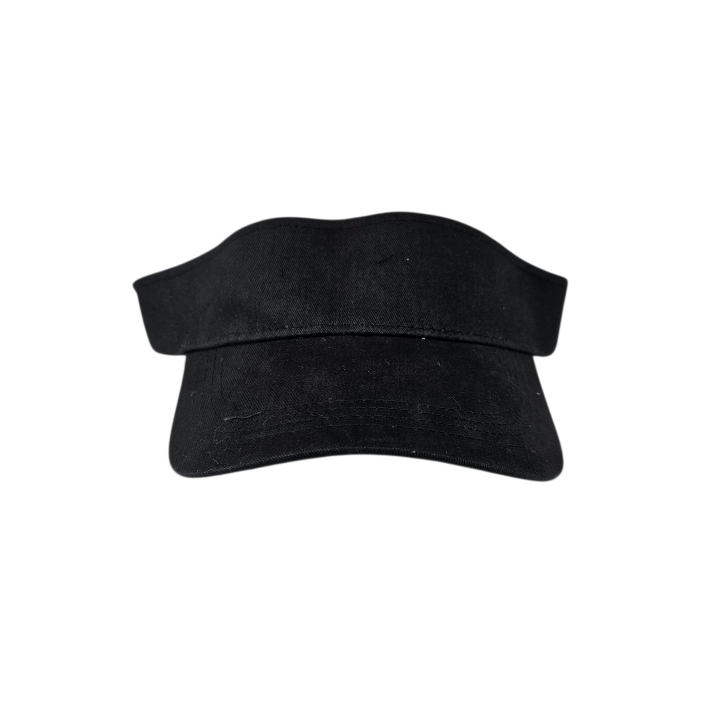 Black Visor Hook & Loop Belt Adjustable - 0151-01