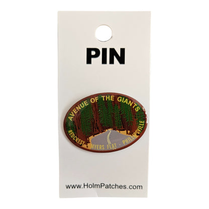 AVENUE OF THE GIANTS hat pin Carded - 0475-1219