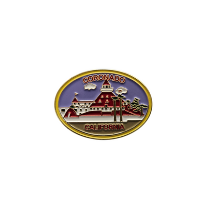 CORONADO CALIFORNIA Souvenir Hat Pin - 0475-4699