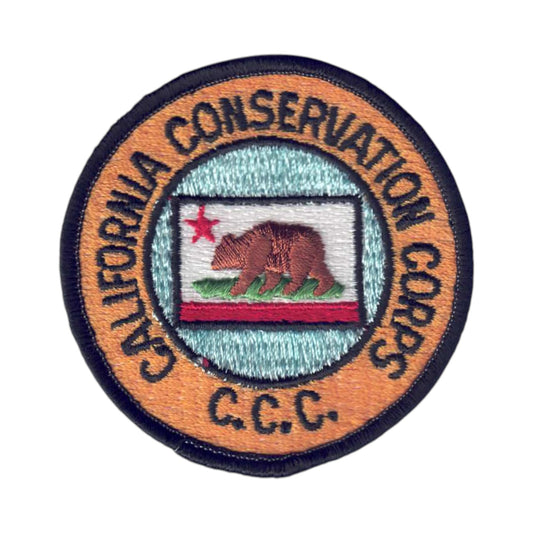 California Conservation Corps Souvenir Patch - 0509-CCC