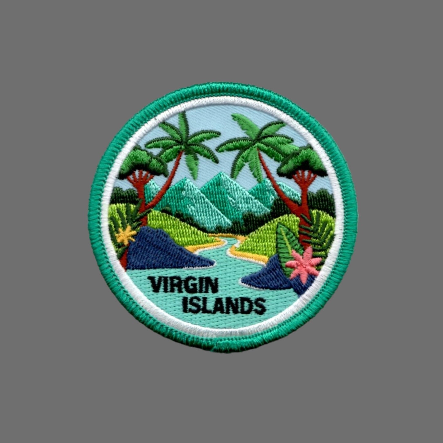 Virgin Islands Patch – Travel Gift – Iron On - 10580