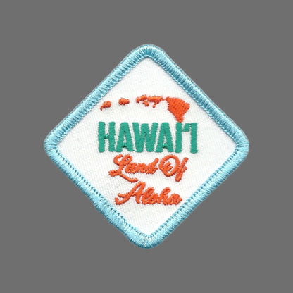 Hawaii Patch – Land of Aloha HI Souvenir Aloha Hawai'i  2.5 Inch