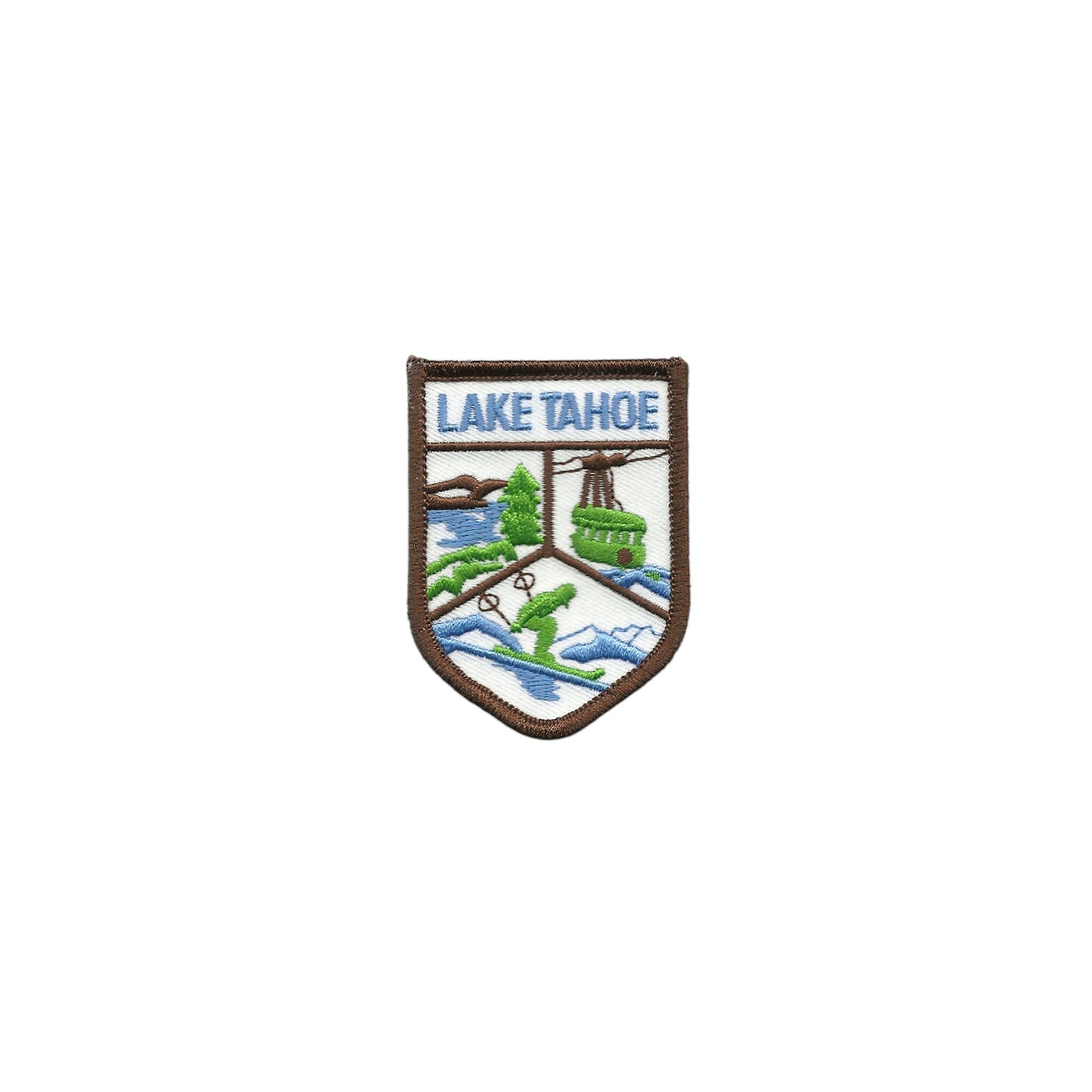 Lake Tahoe Patch – 3 Scene Ski - 10607