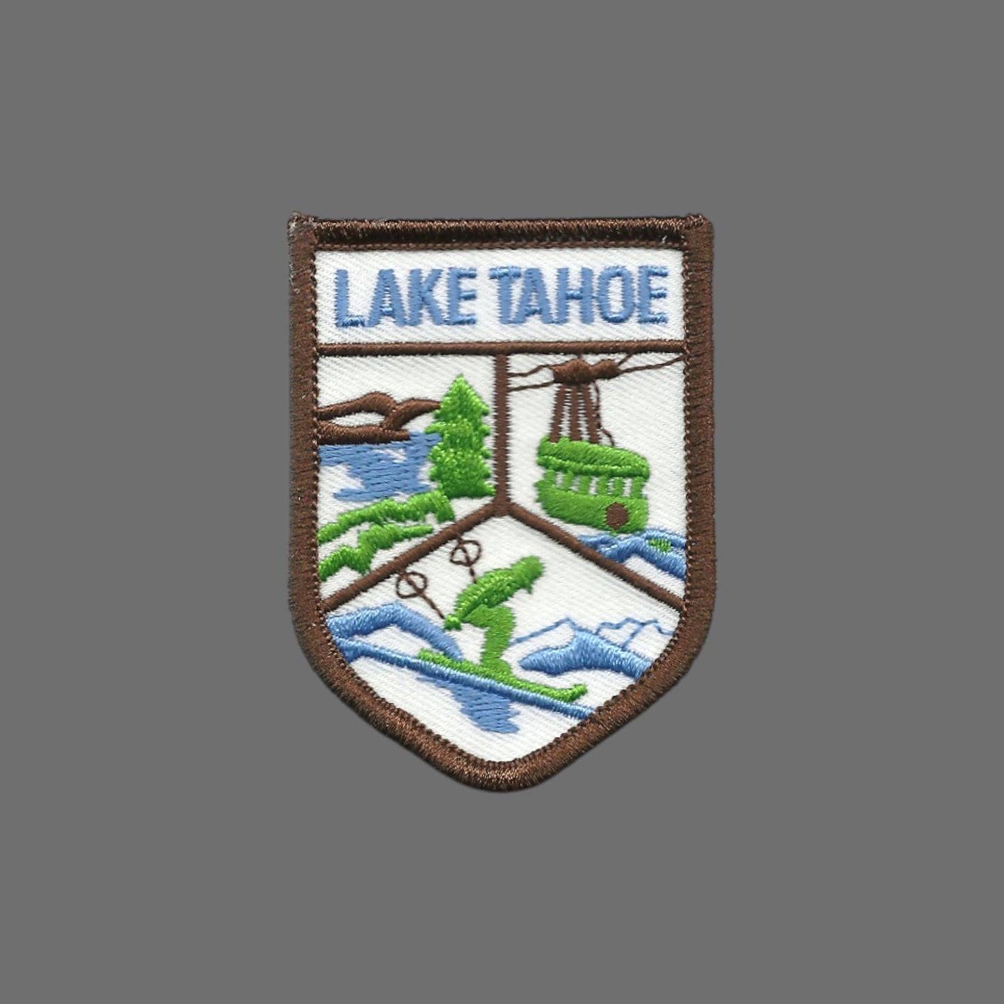 Lake Tahoe Patch – 3 Scene Ski - 10607