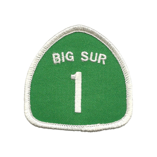 Big Sur California 1 Highway 1 Souvenir Patch - 10637