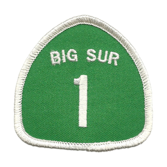 Big Sur California 1 Highway 1 Souvenir Patch - 10637
