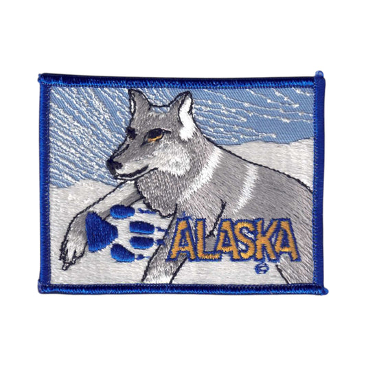 ALASKA Wolf Souvenir Patch - 1067