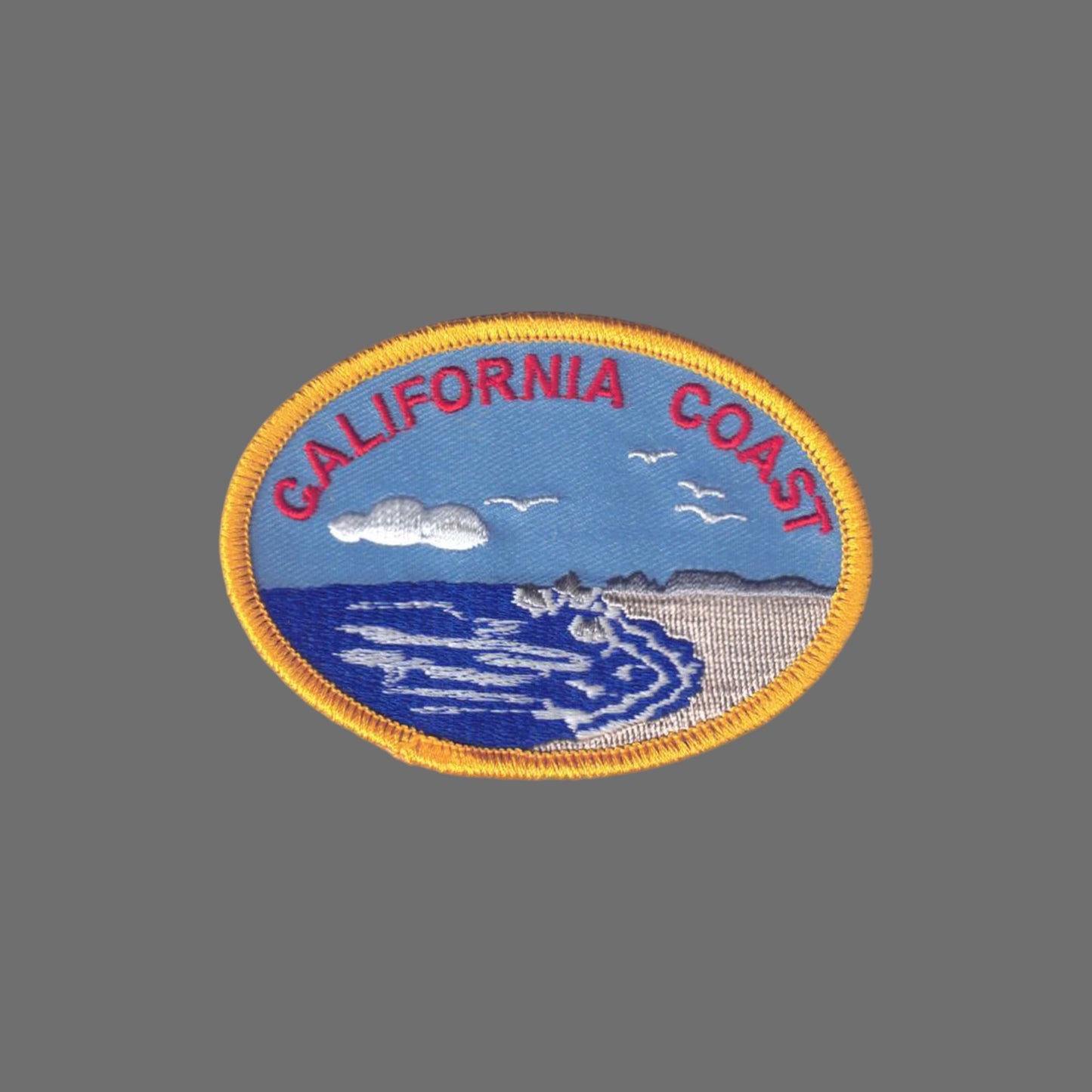 CALIFORNIA COAST Souvenir Patch - 1210