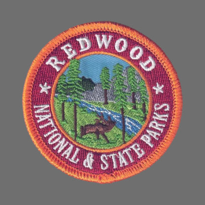 REDWOOD National and State Parks Souvenir Patch - 1217