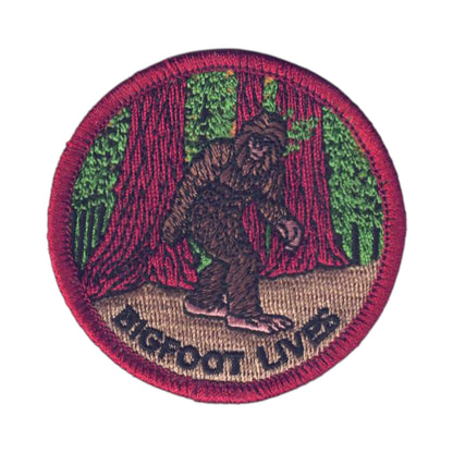 BIGFOOT LIVES Souvenir Patch 2.5 Inch  - 1218/2.5