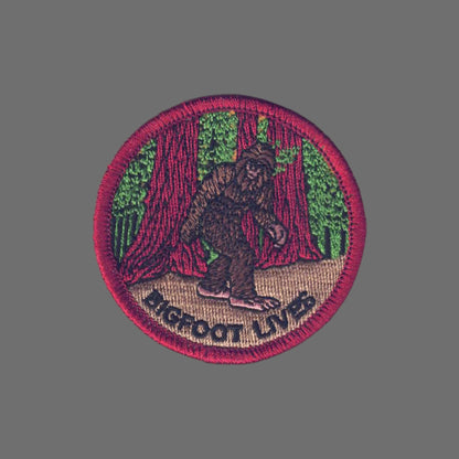 BIGFOOT LIVES Souvenir Patch 2.5 Inch  - 1218/2.5