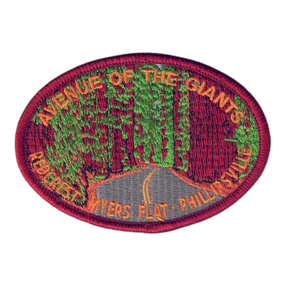 AVENUE OF THE GIANTS Souvenir Patch - 1219