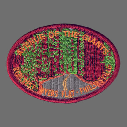 AVENUE OF THE GIANTS Souvenir Patch - 1219