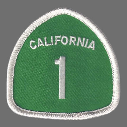 California 1 Highway 1 Souvenir Patch - 1231