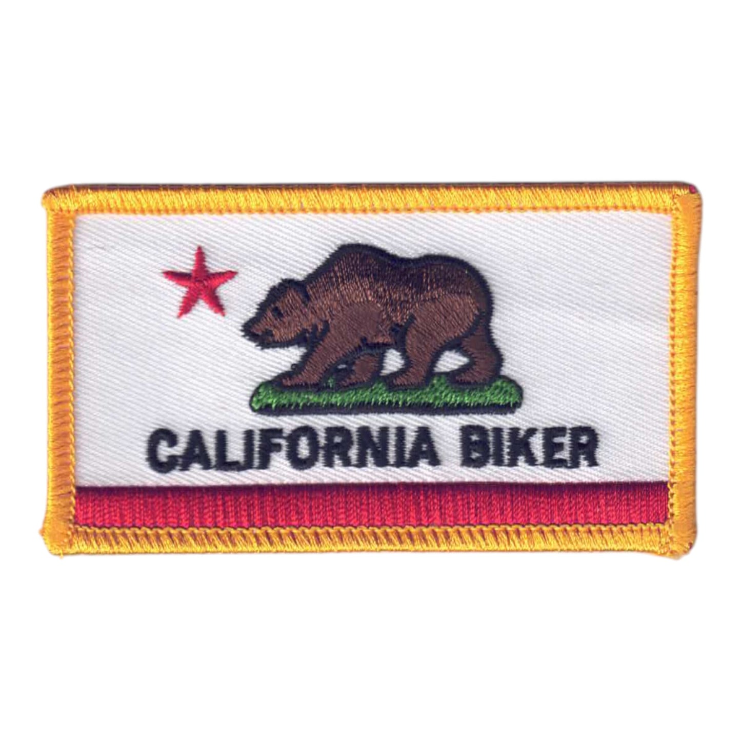 CALIFORNIA Biker Flag Souvenir Patch - 1244