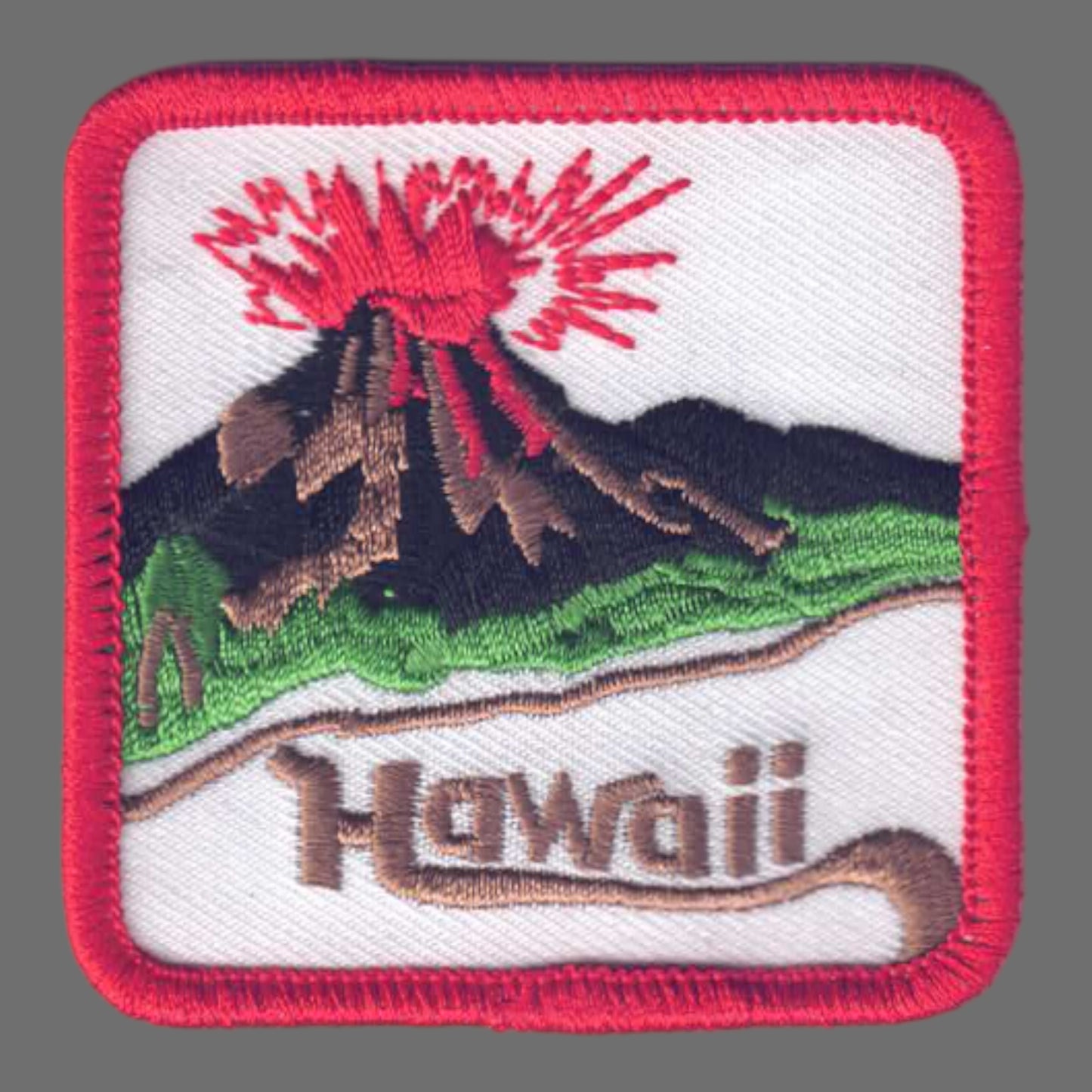 Hawaii Volcano Souvenir Patch - 1559