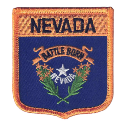 NEVADA Med Flag Shield Souvenir Patch - 2405