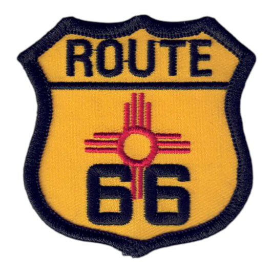 ROUTE 66 on New Mexico Flag Patch - 2567