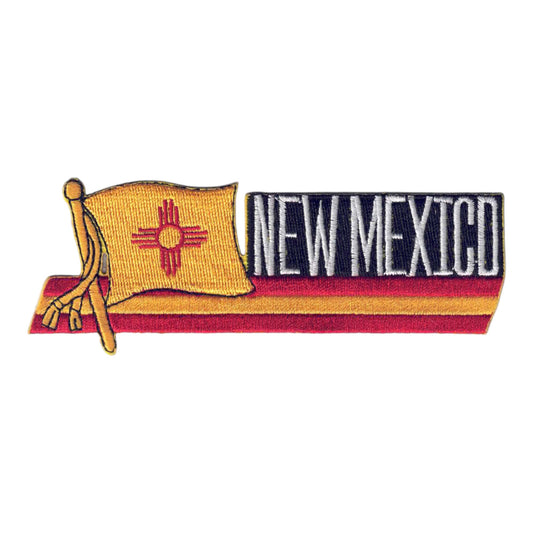 NEW MEXICO Flag Ribbon Patch - 2576