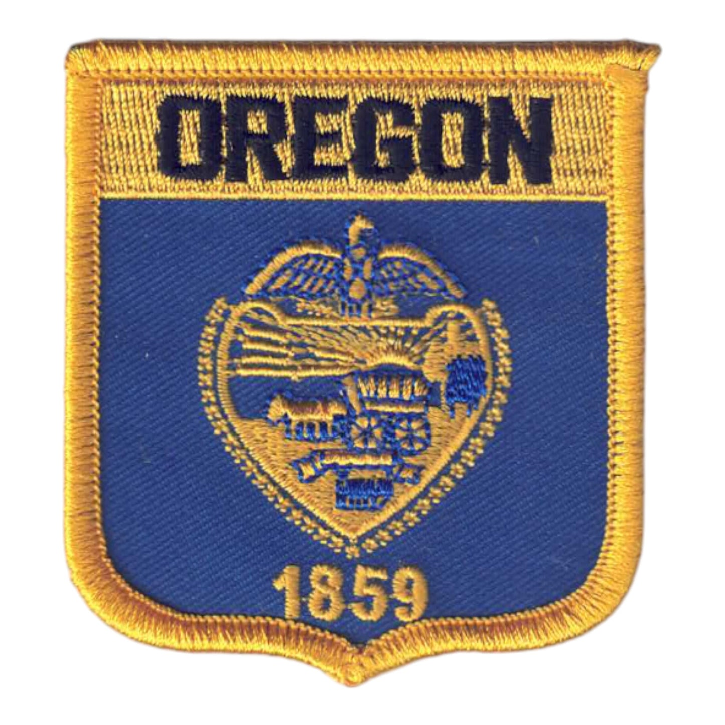 OREGON Med Flag Shield Patch - 2855