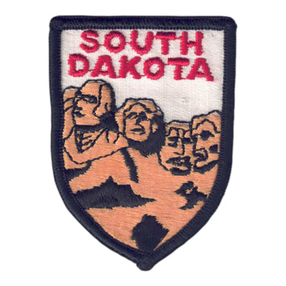 SOUTH DAKOTA Mt. Rushmore Shield Patch - 3053