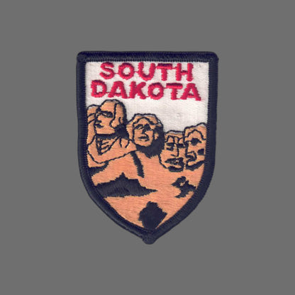 SOUTH DAKOTA Mt. Rushmore Shield Patch - 3053