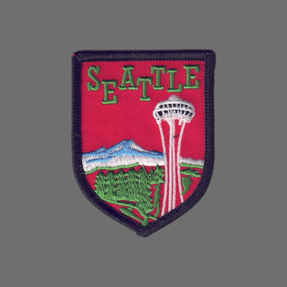 SEATTLE Space Needle Red Patch - 3356