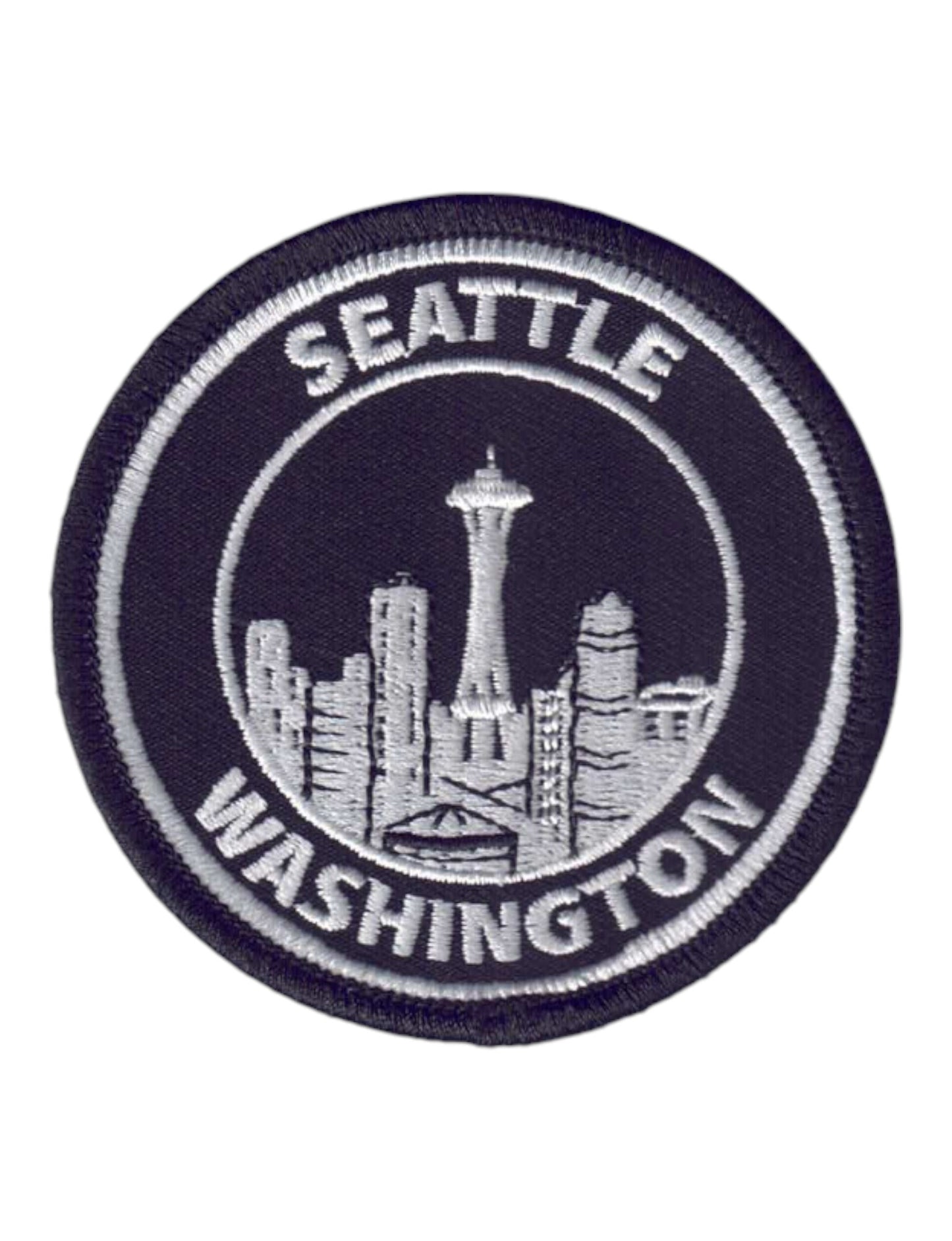 SEATTLE Skyline Black Patch - 3357