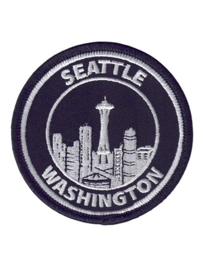 SEATTLE Skyline Black Patch - 3357