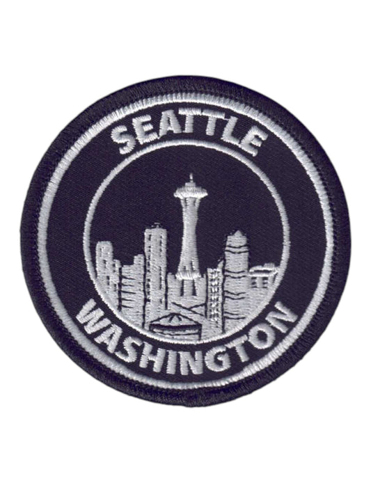 SEATTLE Skyline Black Patch - 3357