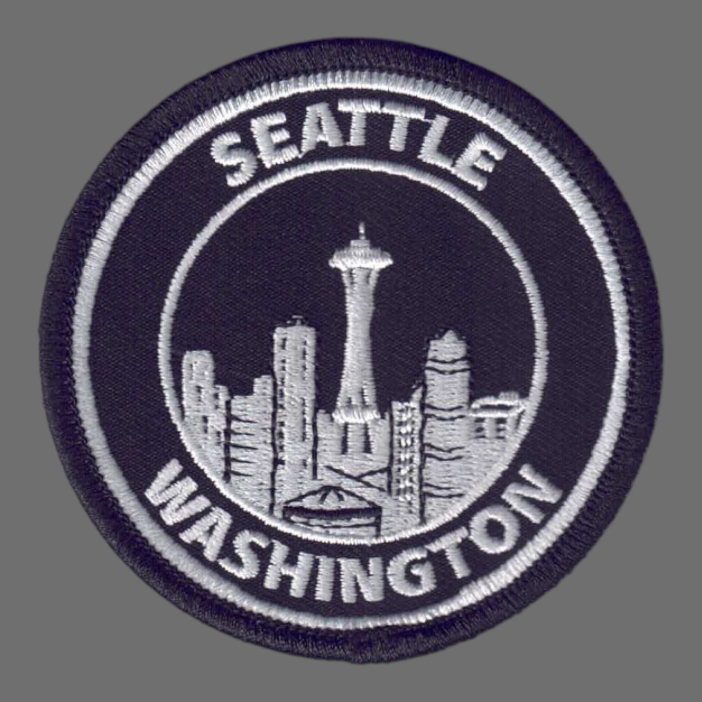SEATTLE Skyline Black Patch - 3357