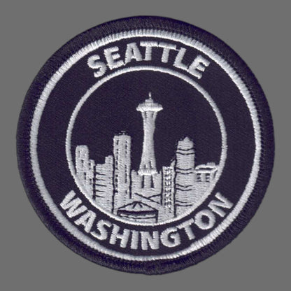 SEATTLE Skyline Black Patch - 3357