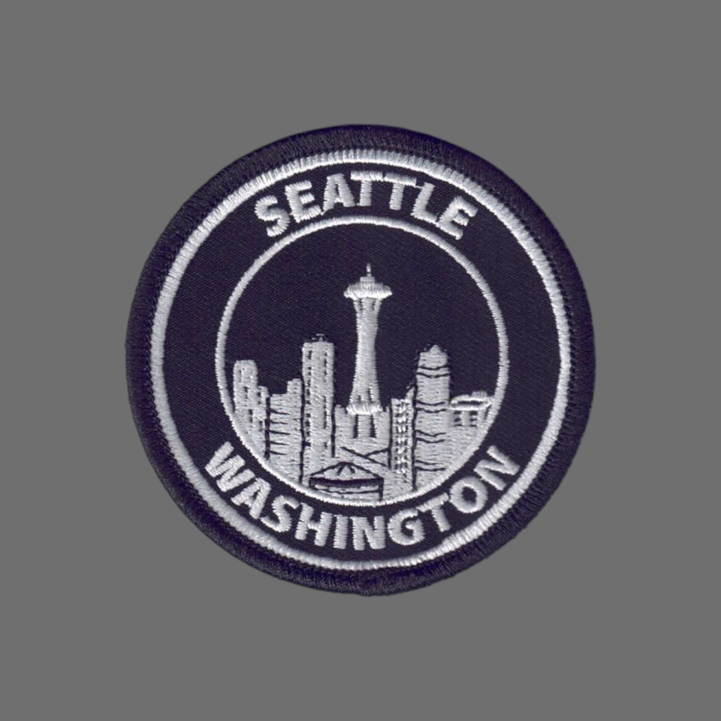 SEATTLE Skyline Black Patch - 3357