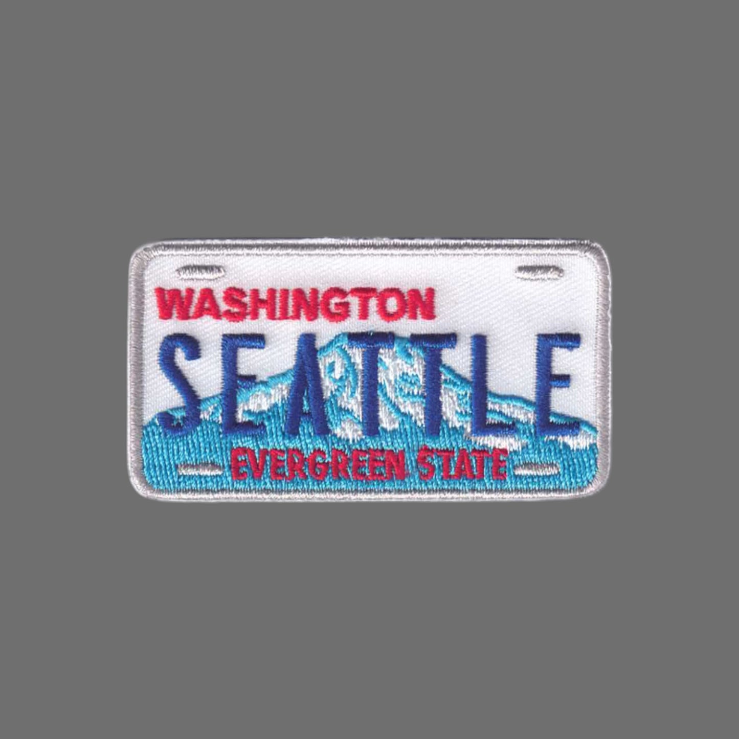 SEATTLE Washington License Plate Patch - 3388