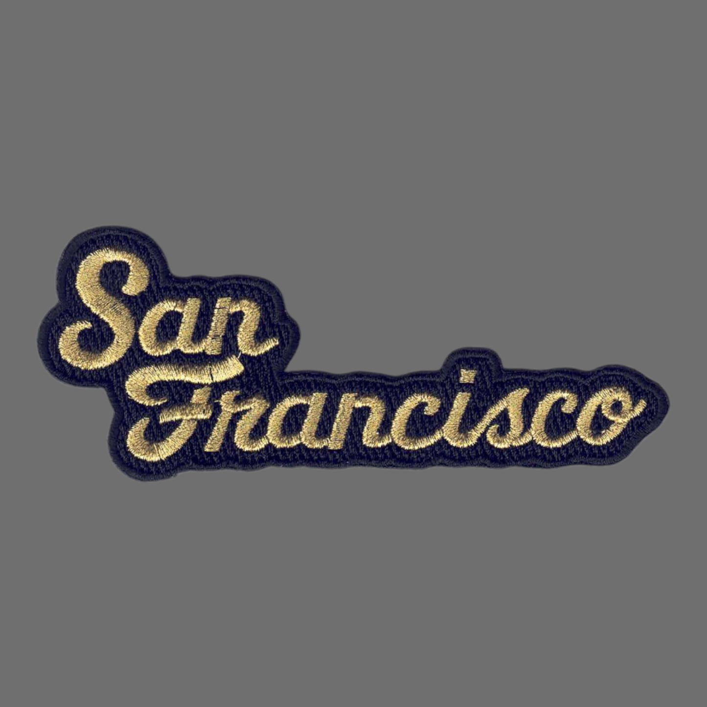 San Francisco Gold Scrip Text Patch - 4020-21M/01
