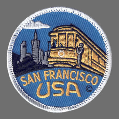SAN FRANCISCO Cable Car Patch - 4027
