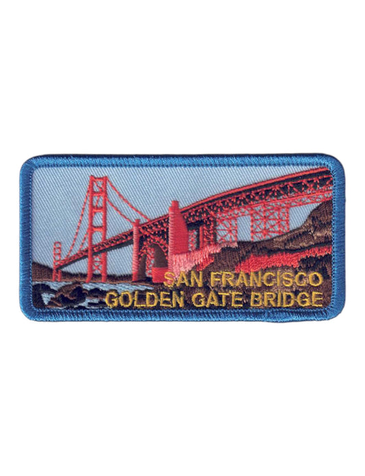 SF GOLDEN GATE BRIDGE West View Patch - 4055