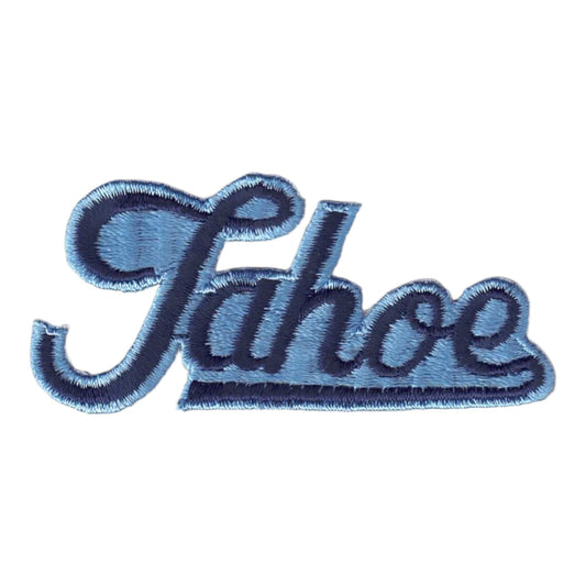 Vintage Tahoe Script Blue Patch - 4203-08/05