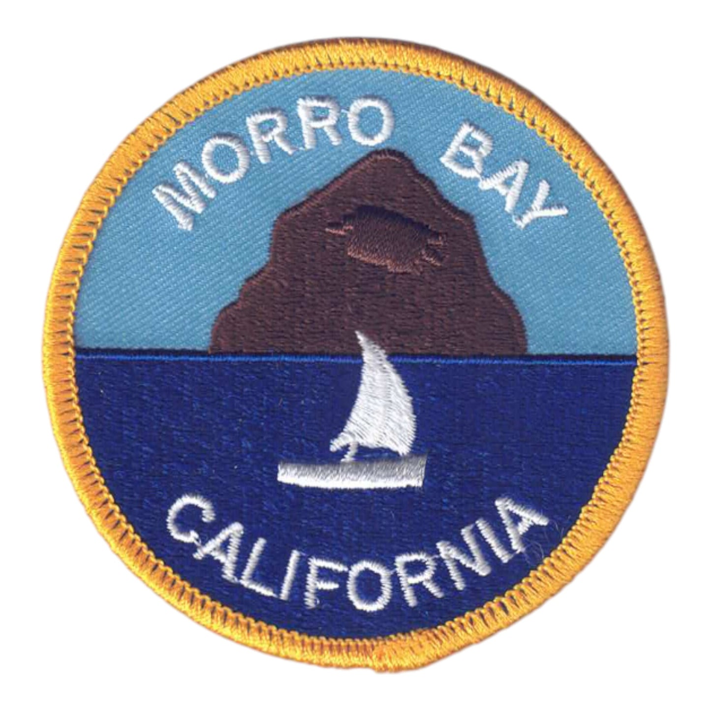 MORRO BAY Rock Souvenir Patch - 4552