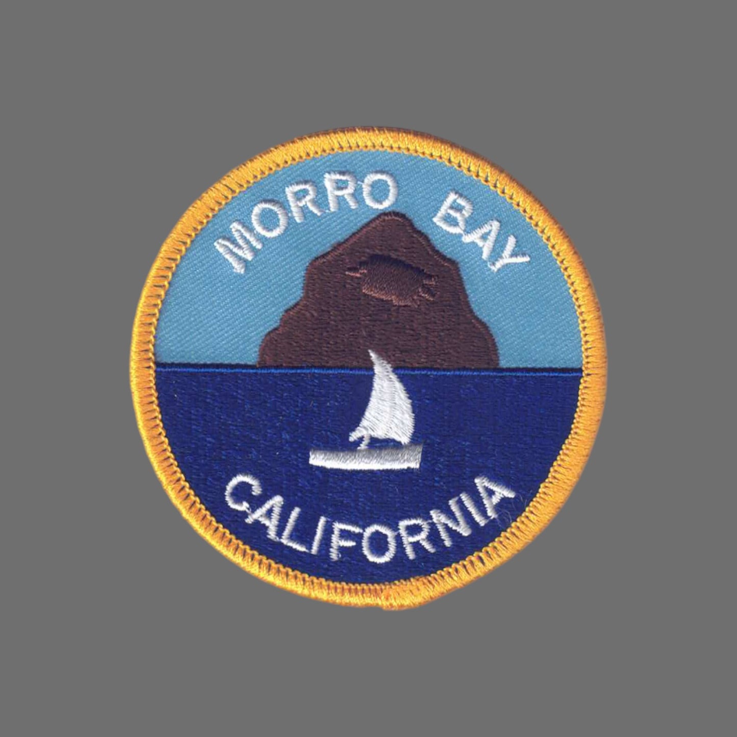 MORRO BAY Rock Souvenir Patch - 4552