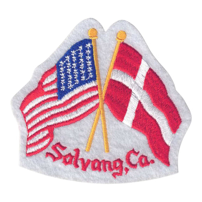 Solvang CA Flags Souvenir Patch - 4554